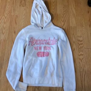 White Aeropostale hoodie
